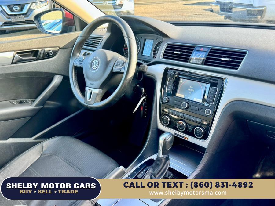 2012 Volkswagen Passat 4dr Sdn 2.5L Auto SE w/Sunroof & Nav PZEV, available for sale in Springfield, Massachusetts | Shelby Motor Cars. Springfield, Massachusetts 2012 Volkswagen Passat 4dr Sdn 2.5L Auto SE w/Sunroof & Nav PZEV, available for sale in Springfield, Massachusetts | Shelby Motor Cars. Springfield, Massachusetts