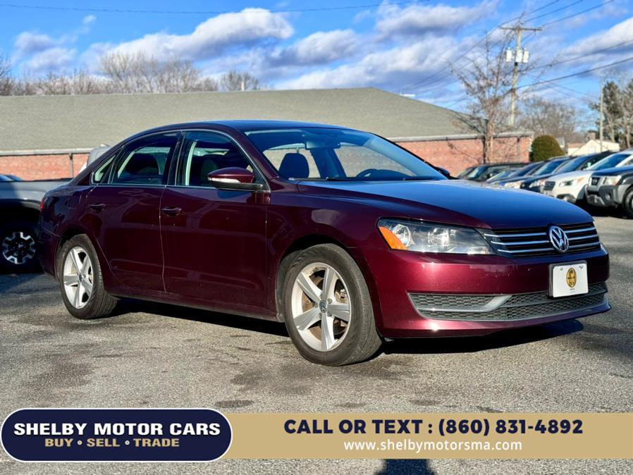 2012 Volkswagen Passat 4dr Sdn 2.5L Auto SE w/Sunroof & Nav PZEV, available for sale in Springfield, Massachusetts | Shelby Motor Cars. Springfield, Massachusetts 2012 Volkswagen Passat 4dr Sdn 2.5L Auto SE w/Sunroof & Nav PZEV, available for sale in Springfield, Massachusetts | Shelby Motor Cars. Springfield, Massachusetts