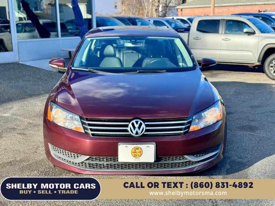 2012 Volkswagen Passat 4dr Sdn 2.5L Auto SE w/Sunroof & Nav PZEV, available for sale in Springfield, Massachusetts | Shelby Motor Cars. Springfield, Massachusetts 2012 Volkswagen Passat 4dr Sdn 2.5L Auto SE w/Sunroof & Nav PZEV, available for sale in Springfield, Massachusetts | Shelby Motor Cars. Springfield, Massachusetts