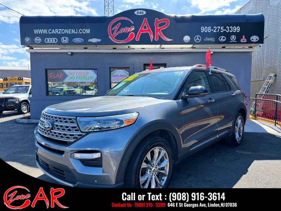 2022 Ford Explorer Limited 4WD, available for sale in Linden, New Jersey | Car Zone. Linden, New Jersey