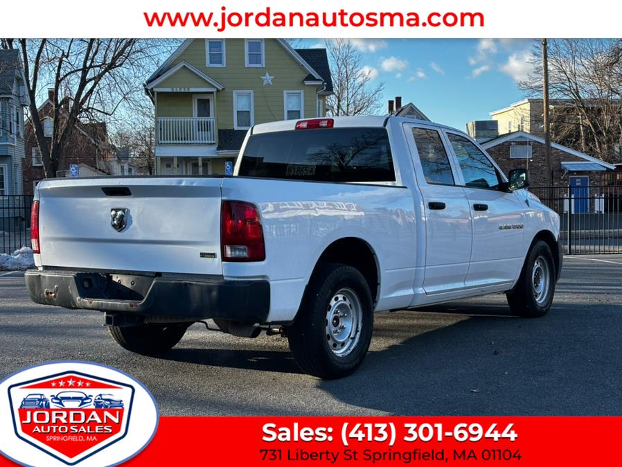 2012 Ram 1500 2WD Quad Cab 140.5" ST, available for sale in Springfield, Massachusetts | Jordan Auto Sales. Springfield, Massachusetts 2012 Ram 1500 2WD Quad Cab 140.5" ST, available for sale in Springfield, Massachusetts | Jordan Auto Sales. Springfield, Massachusetts