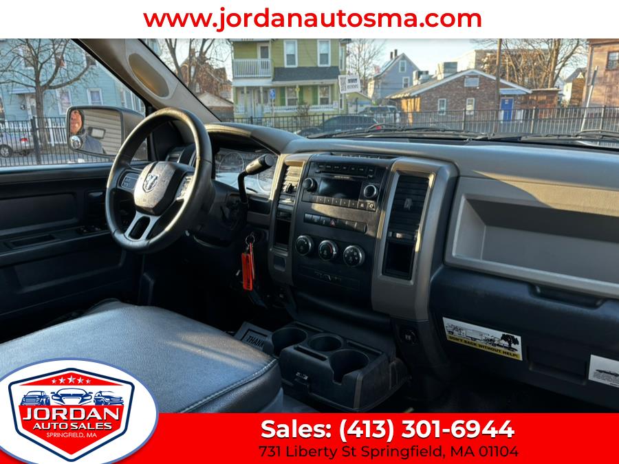 2012 Ram 1500 2WD Quad Cab 140.5" ST, available for sale in Springfield, Massachusetts | Jordan Auto Sales. Springfield, Massachusetts 2012 Ram 1500 2WD Quad Cab 140.5" ST, available for sale in Springfield, Massachusetts | Jordan Auto Sales. Springfield, Massachusetts