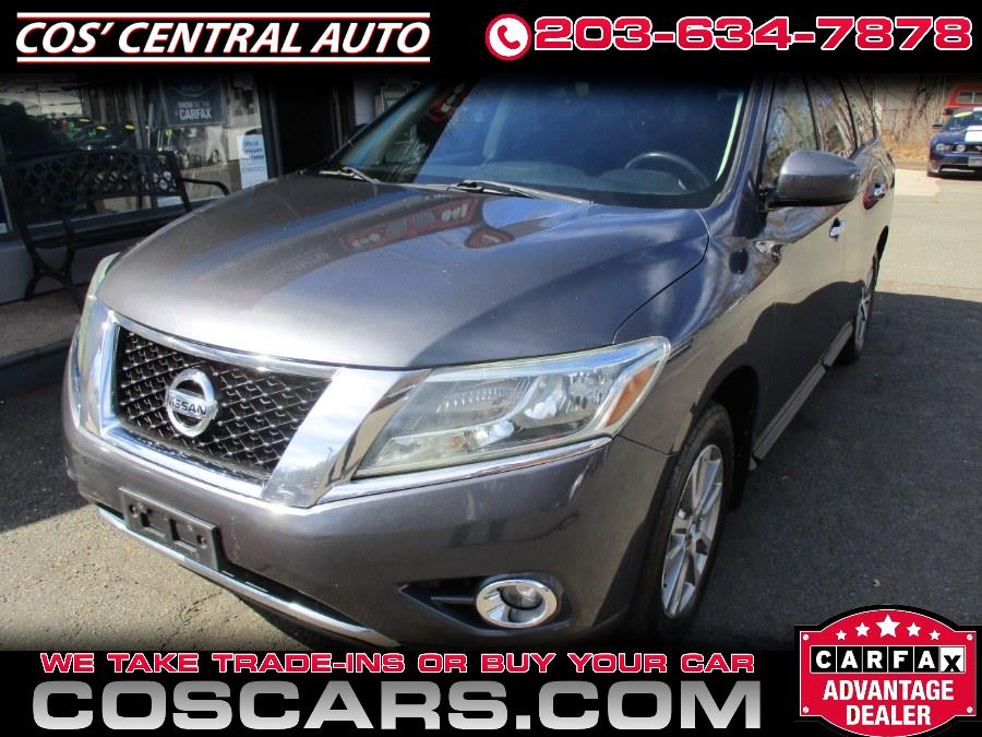 2013 Nissan Pathfinder 4WD 4dr SV, available for sale in Meriden, Connecticut | Cos Central Auto. Meriden, Connecticut 2013 Nissan Pathfinder 4WD 4dr SV, available for sale in Meriden, Connecticut | Cos Central Auto. Meriden, Connecticut
