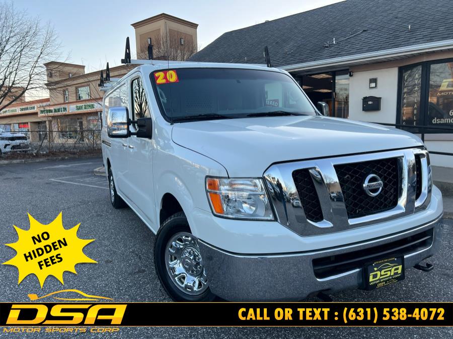 2020 Nissan NV Cargo NV3500 HD Standard Roof V8 SL, available for sale in Commack, New York | DSA Motor Sports Corp. Commack, New York 2020 Nissan NV Cargo NV3500 HD Standard Roof V8 SL, available for sale in Commack, New York | DSA Motor Sports Corp. Commack, New York
