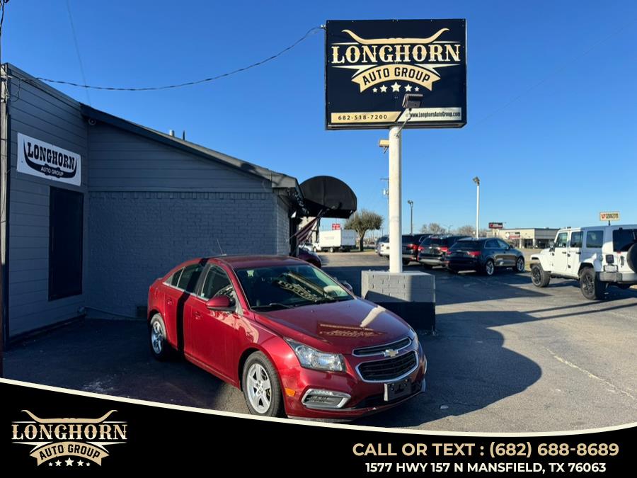 Used 2015 Chevrolet Cruze in Mansfield, Texas | Longhorn Auto Group. Mansfield, Texas