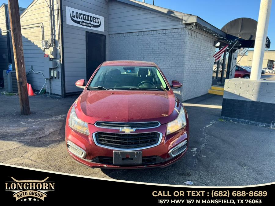 2015 Chevrolet Cruze 4dr Sdn Auto 1LT, available for sale in Mansfield, Texas | Longhorn Auto Group. Mansfield, Texas 2015 Chevrolet Cruze 4dr Sdn Auto 1LT, available for sale in Mansfield, Texas | Longhorn Auto Group. Mansfield, Texas