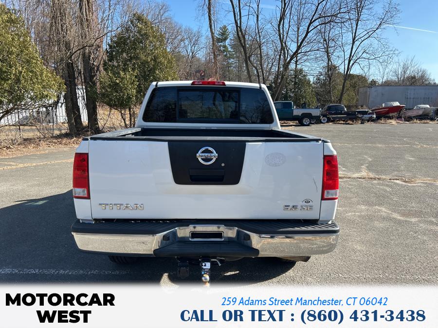 2008 Nissan Titan 4WD Crew Cab SWB SE, available for sale in Manchester, Connecticut | Motorcar West. Manchester, Connecticut 2008 Nissan Titan 4WD Crew Cab SWB SE, available for sale in Manchester, Connecticut | Motorcar West. Manchester, Connecticut