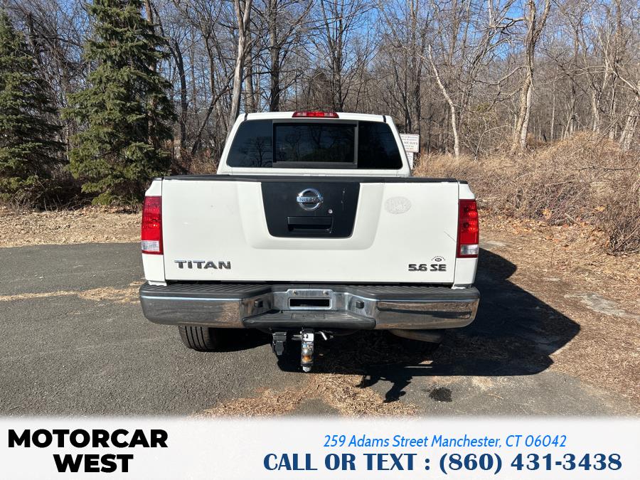 2008 Nissan Titan 4WD Crew Cab SWB SE, available for sale in Manchester, Connecticut | Motorcar West. Manchester, Connecticut 2008 Nissan Titan 4WD Crew Cab SWB SE, available for sale in Manchester, Connecticut | Motorcar West. Manchester, Connecticut