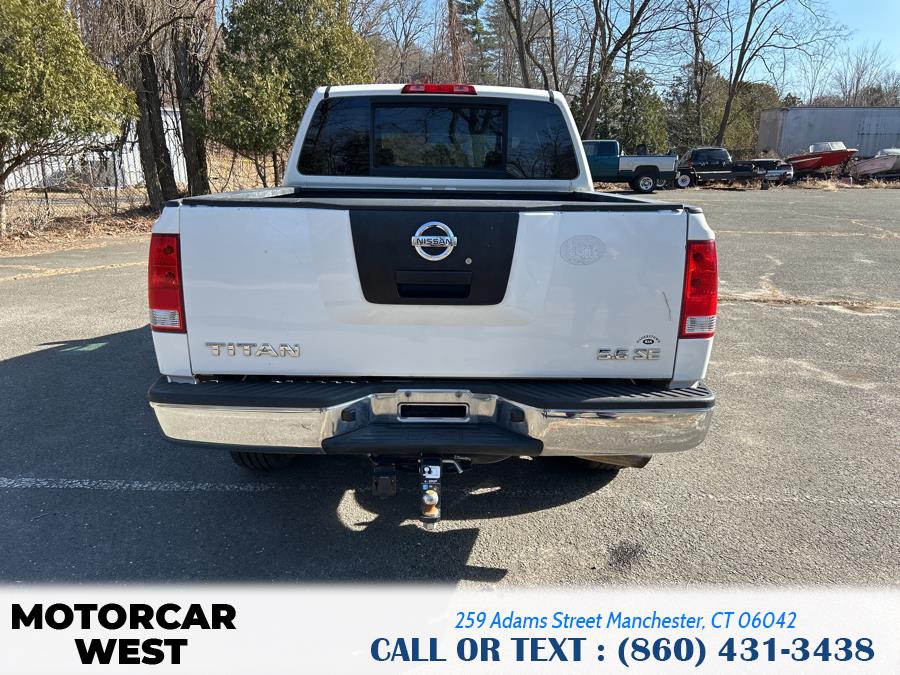 2008 Nissan Titan 4WD Crew Cab SWB SE, available for sale in Manchester, Connecticut | Motorcar West. Manchester, Connecticut 2008 Nissan Titan 4WD Crew Cab SWB SE, available for sale in Manchester, Connecticut | Motorcar West. Manchester, Connecticut