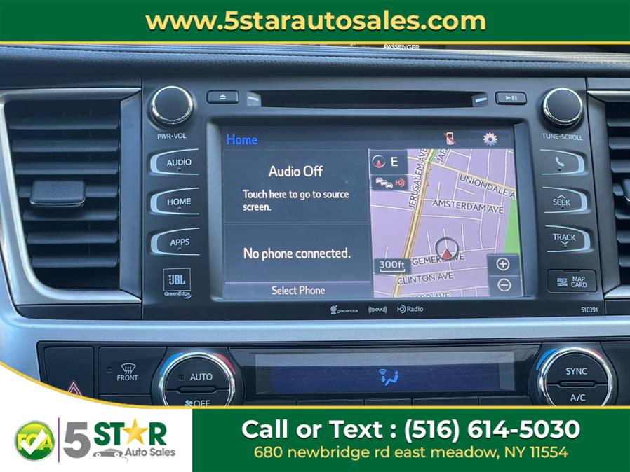 2019 Toyota Highlander Limited V6 AWD (Natl), available for sale in East Meadow, New York | 5 Star Auto Sales Inc. East Meadow, New York 2019 Toyota Highlander Limited V6 AWD (Natl), available for sale in East Meadow, New York | 5 Star Auto Sales Inc. East Meadow, New York