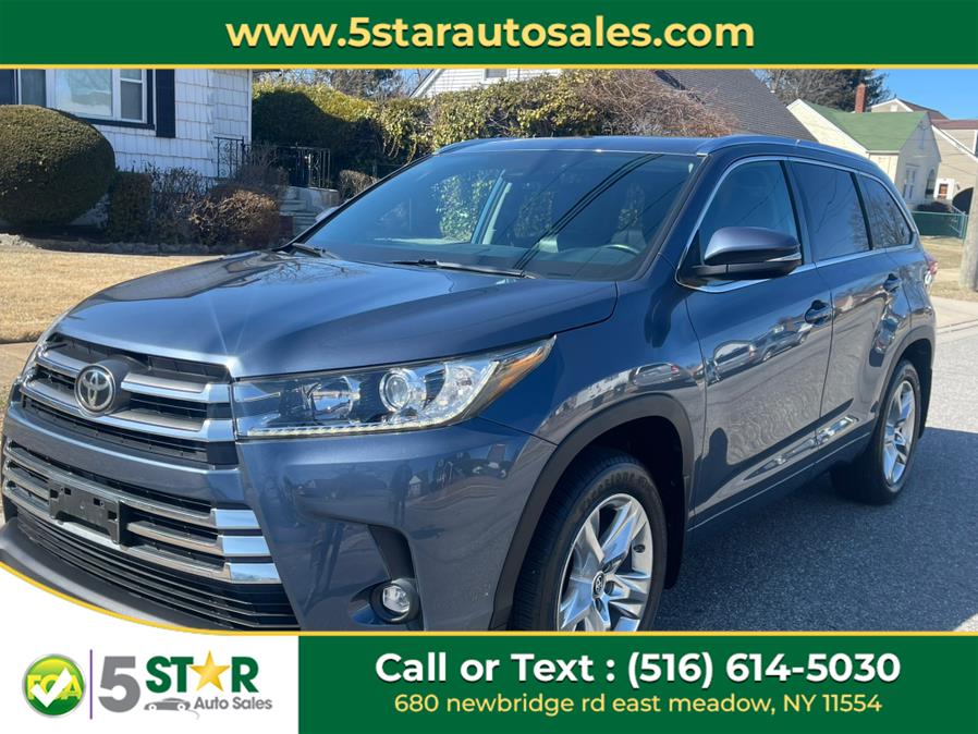 2019 Toyota Highlander Limited V6 AWD (Natl), available for sale in East Meadow, New York | 5 Star Auto Sales Inc. East Meadow, New York 2019 Toyota Highlander Limited V6 AWD (Natl), available for sale in East Meadow, New York | 5 Star Auto Sales Inc. East Meadow, New York