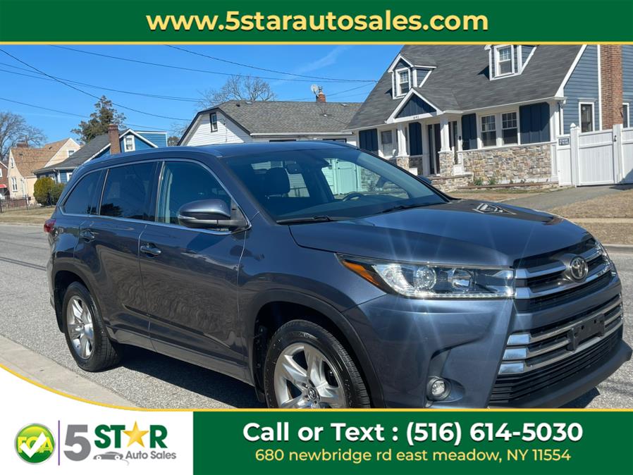 2019 Toyota Highlander Limited V6 AWD (Natl), available for sale in East Meadow, New York | 5 Star Auto Sales Inc. East Meadow, New York 2019 Toyota Highlander Limited V6 AWD (Natl), available for sale in East Meadow, New York | 5 Star Auto Sales Inc. East Meadow, New York