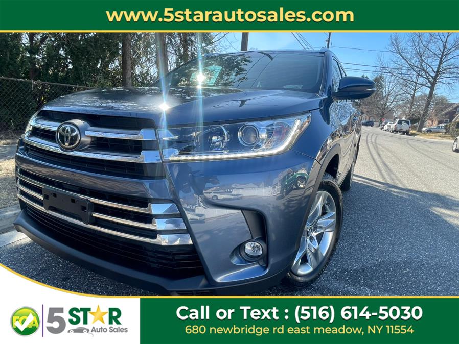 2019 Toyota Highlander Limited V6 AWD (Natl), available for sale in East Meadow, New York | 5 Star Auto Sales Inc. East Meadow, New York 2019 Toyota Highlander Limited V6 AWD (Natl), available for sale in East Meadow, New York | 5 Star Auto Sales Inc. East Meadow, New York