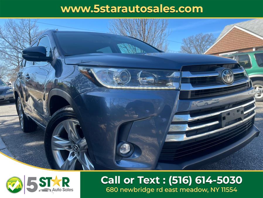 2019 Toyota Highlander Limited V6 AWD (Natl), available for sale in East Meadow, New York | 5 Star Auto Sales Inc. East Meadow, New York 2019 Toyota Highlander Limited V6 AWD (Natl), available for sale in East Meadow, New York | 5 Star Auto Sales Inc. East Meadow, New York