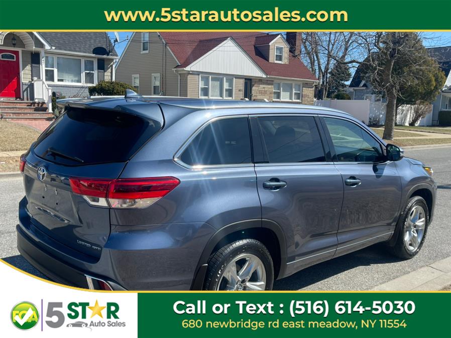 2019 Toyota Highlander Limited V6 AWD (Natl), available for sale in East Meadow, New York | 5 Star Auto Sales Inc. East Meadow, New York 2019 Toyota Highlander Limited V6 AWD (Natl), available for sale in East Meadow, New York | 5 Star Auto Sales Inc. East Meadow, New York