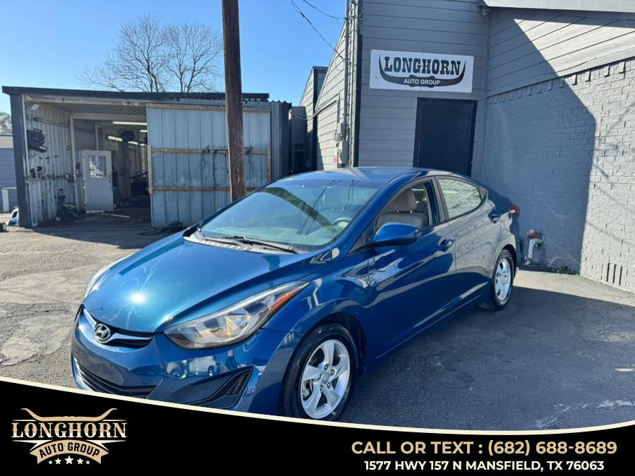 2015 Hyundai Elantra 4dr Sdn Auto SE (Ulsan Plant), available for sale in Mansfield, Texas | Longhorn Auto Group. Mansfield, Texas 2015 Hyundai Elantra 4dr Sdn Auto SE (Ulsan Plant), available for sale in Mansfield, Texas | Longhorn Auto Group. Mansfield, Texas