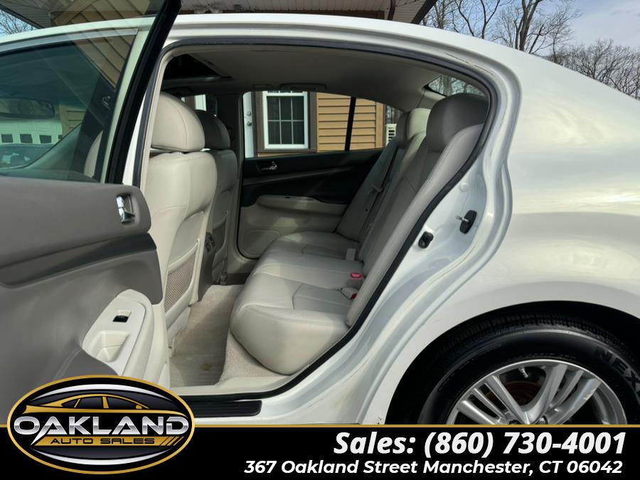 2011 INFINITI G25 Sedan 4dr x AWD, available for sale in Manchester, Connecticut | Oakland Auto Sales. Manchester, Connecticut 2011 INFINITI G25 Sedan 4dr x AWD, available for sale in Manchester, Connecticut | Oakland Auto Sales. Manchester, Connecticut