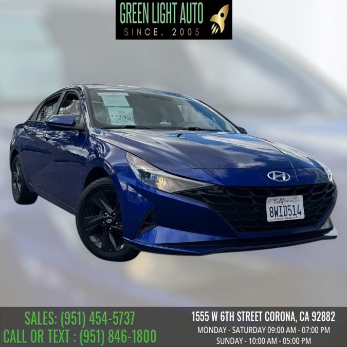 2021 Hyundai Elantra SEL IVT SULEV *Ltd Avail*, available for sale in Corona, California | Green Light Auto. Corona, California