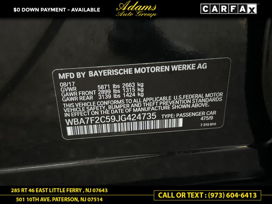 2018 BMW 7 Series ALPINA B7 xDrive Sedan, available for sale in Paterson, New Jersey | Adams Auto Group. Paterson, New Jersey 2018 BMW 7 Series ALPINA B7 xDrive Sedan, available for sale in Paterson, New Jersey | Adams Auto Group. Paterson, New Jersey