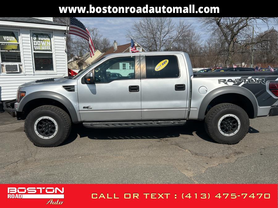 2013 Ford F-150 4WD SuperCrew 145" SVT Raptor, available for sale in Springfield, Massachusetts | Boston Road Auto. Springfield, Massachusetts 2013 Ford F-150 4WD SuperCrew 145" SVT Raptor, available for sale in Springfield, Massachusetts | Boston Road Auto. Springfield, Massachusetts