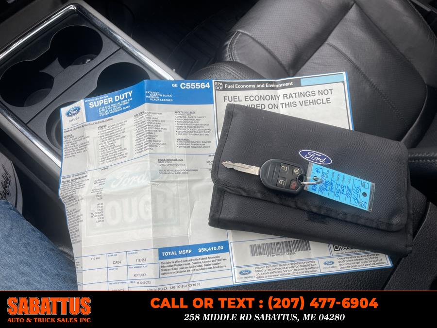 2016 Ford Super Duty F-350 SRW 4WD Crew Cab 172" Lariat, available for sale in Sabattus, Maine | Sabattus Auto and Truck Sales Inc. Sabattus, Maine 2016 Ford Super Duty F-350 SRW 4WD Crew Cab 172" Lariat, available for sale in Sabattus, Maine | Sabattus Auto and Truck Sales Inc. Sabattus, Maine