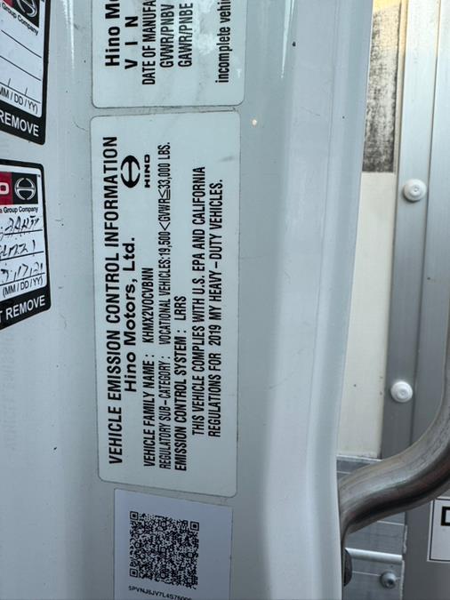 2020 Hino 268A 26FT SMYRNA BOX/MAXON LIFTGATE NON CDL, available for sale in Paterson, New Jersey | Speedway Commercial Motors LLC. Paterson, New Jersey 2020 Hino 268A 26FT SMYRNA BOX/MAXON LIFTGATE NON CDL, available for sale in Paterson, New Jersey | Speedway Commercial Motors LLC. Paterson, New Jersey
