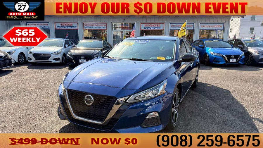 2022 Nissan Altima 2.5 SR Sedan 4D, available for sale in Linden, New Jersey | Route 27 Auto Mall. Linden, New Jersey