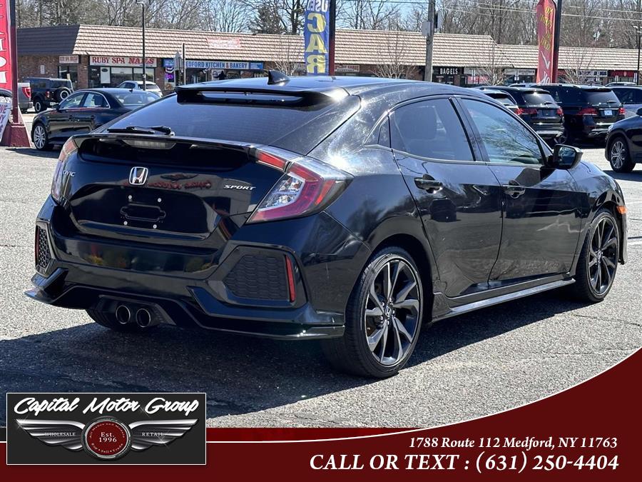2018 Honda Civic Hatchback Sport CVT, available for sale in Medford, New York | Capital Motor Group Inc. Medford, New York 2018 Honda Civic Hatchback Sport CVT, available for sale in Medford, New York | Capital Motor Group Inc. Medford, New York