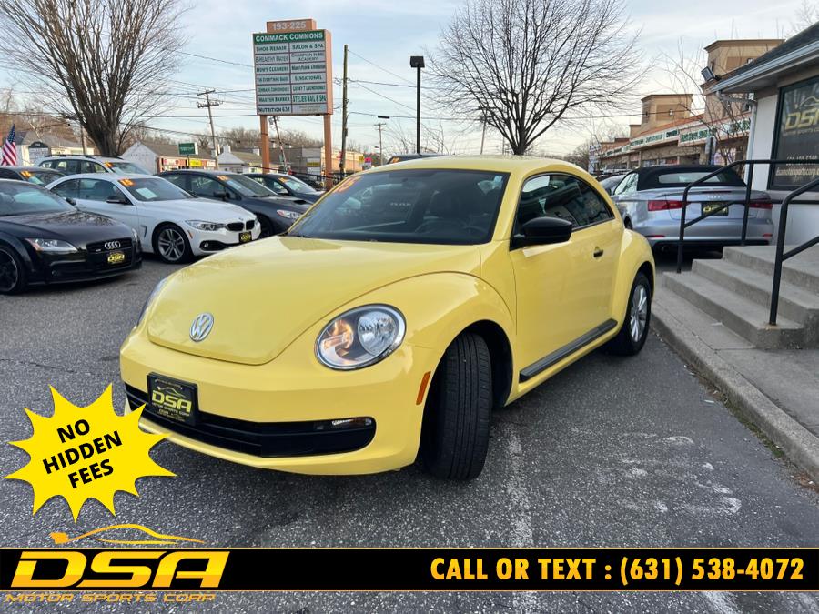 2015 Volkswagen Beetle Coupe 2dr Auto 1.8T Classic *Ltd Avail*, available for sale in Commack, New York | DSA Motor Sports Corp. Commack, New York 2015 Volkswagen Beetle Coupe 2dr Auto 1.8T Classic *Ltd Avail*, available for sale in Commack, New York | DSA Motor Sports Corp. Commack, New York