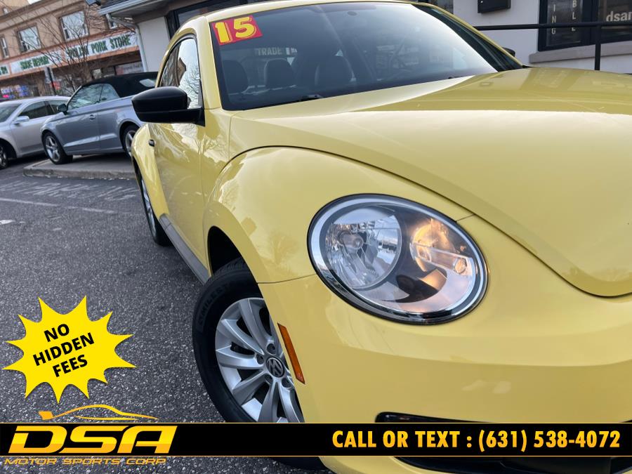 2015 Volkswagen Beetle Coupe 2dr Auto 1.8T Classic *Ltd Avail*, available for sale in Commack, New York | DSA Motor Sports Corp. Commack, New York 2015 Volkswagen Beetle Coupe 2dr Auto 1.8T Classic *Ltd Avail*, available for sale in Commack, New York | DSA Motor Sports Corp. Commack, New York