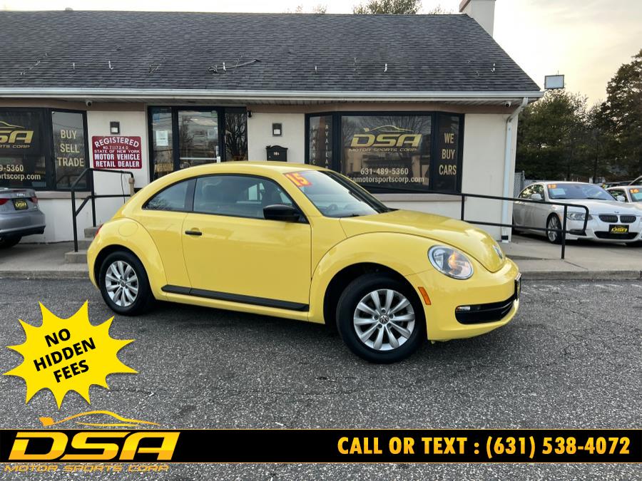 2015 Volkswagen Beetle Coupe 2dr Auto 1.8T Classic *Ltd Avail*, available for sale in Commack, New York | DSA Motor Sports Corp. Commack, New York 2015 Volkswagen Beetle Coupe 2dr Auto 1.8T Classic *Ltd Avail*, available for sale in Commack, New York | DSA Motor Sports Corp. Commack, New York