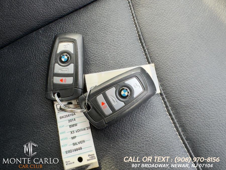 2014 BMW X3 AWD 4dr xDrive28i, available for sale in Newark, New Jersey | Monte Carlo Car Club llc. Newark, New Jersey 2014 BMW X3 AWD 4dr xDrive28i, available for sale in Newark, New Jersey | Monte Carlo Car Club llc. Newark, New Jersey