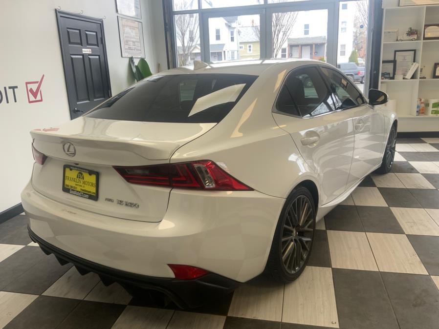2015 Lexus IS 250 4dr Sport Sdn Auto AWD, available for sale in Hartford, Connecticut | Franklin Motors Auto Sales LLC. Hartford, Connecticut 2015 Lexus IS 250 4dr Sport Sdn Auto AWD, available for sale in Hartford, Connecticut | Franklin Motors Auto Sales LLC. Hartford, Connecticut