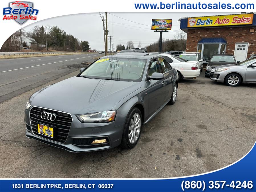 2015 Audi A4 4dr Sdn Auto quattro 2.0T Premium, available for sale in Berlin, Connecticut | Berlin Auto Sales LLC. Berlin, Connecticut 2015 Audi A4 4dr Sdn Auto quattro 2.0T Premium, available for sale in Berlin, Connecticut | Berlin Auto Sales LLC. Berlin, Connecticut