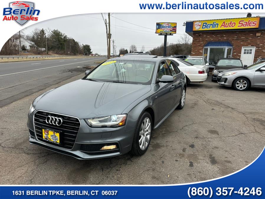 2015 Audi A4 4dr Sdn Auto quattro 2.0T Premium, available for sale in Berlin, Connecticut | Berlin Auto Sales LLC. Berlin, Connecticut 2015 Audi A4 4dr Sdn Auto quattro 2.0T Premium, available for sale in Berlin, Connecticut | Berlin Auto Sales LLC. Berlin, Connecticut