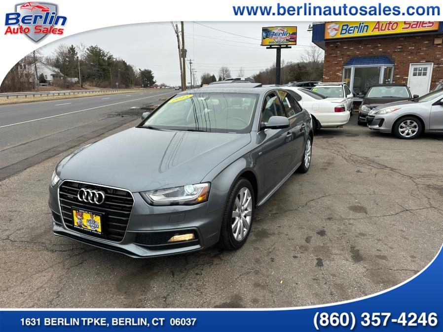 2015 Audi A4 4dr Sdn Auto quattro 2.0T Premium, available for sale in Berlin, Connecticut | Berlin Auto Sales LLC. Berlin, Connecticut 2015 Audi A4 4dr Sdn Auto quattro 2.0T Premium, available for sale in Berlin, Connecticut | Berlin Auto Sales LLC. Berlin, Connecticut