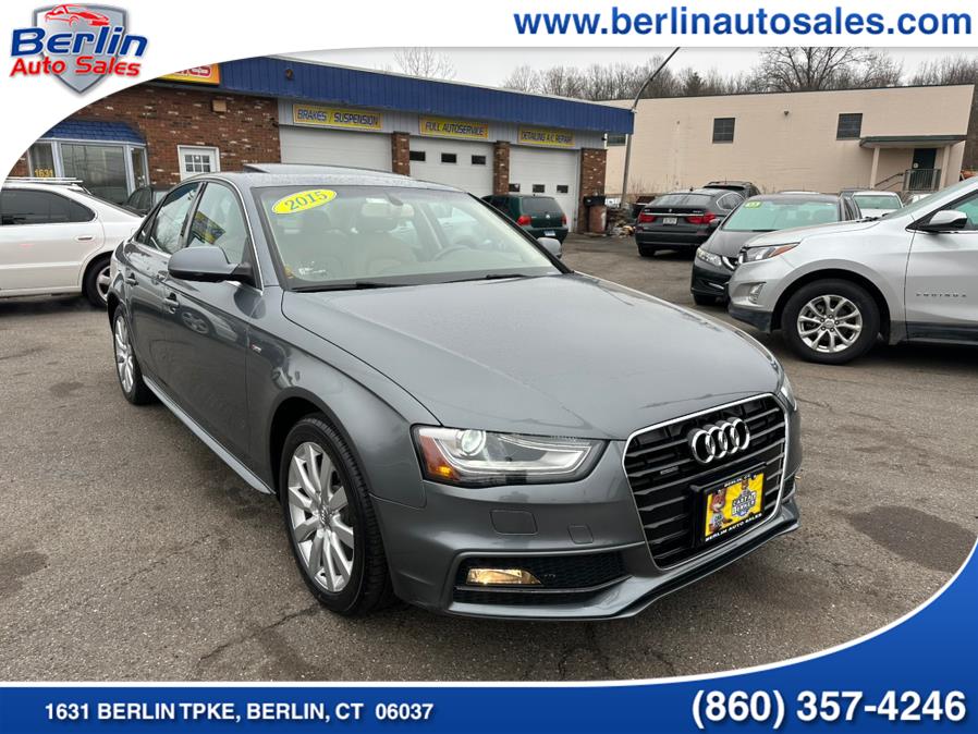 2015 Audi A4 4dr Sdn Auto quattro 2.0T Premium, available for sale in Berlin, Connecticut | Berlin Auto Sales LLC. Berlin, Connecticut 2015 Audi A4 4dr Sdn Auto quattro 2.0T Premium, available for sale in Berlin, Connecticut | Berlin Auto Sales LLC. Berlin, Connecticut