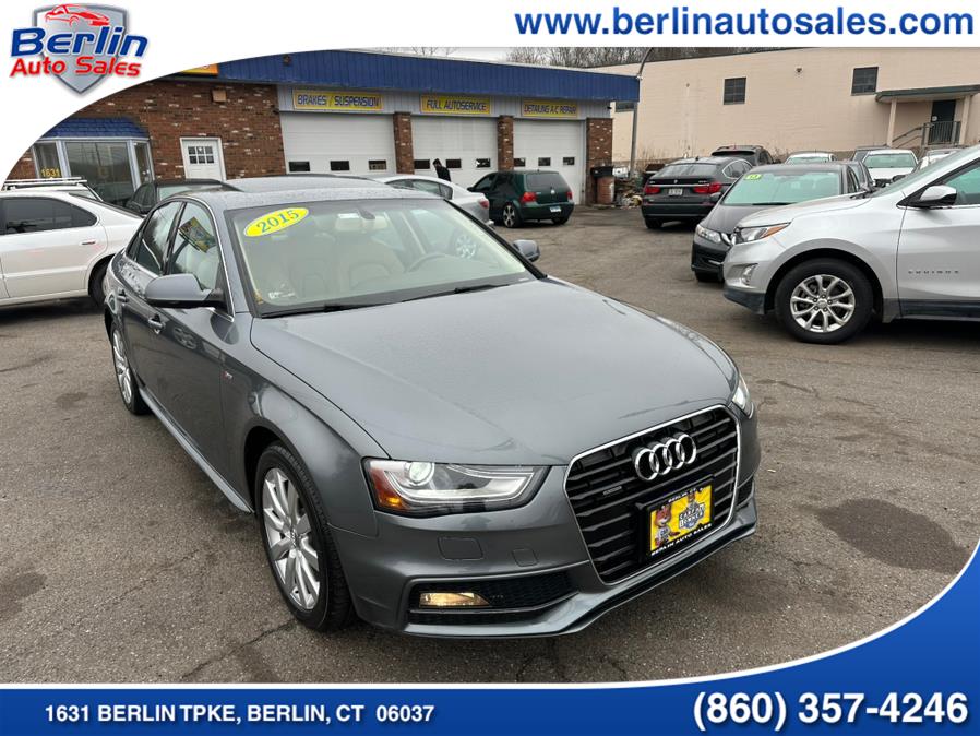 2015 Audi A4 4dr Sdn Auto quattro 2.0T Premium, available for sale in Berlin, Connecticut | Berlin Auto Sales LLC. Berlin, Connecticut 2015 Audi A4 4dr Sdn Auto quattro 2.0T Premium, available for sale in Berlin, Connecticut | Berlin Auto Sales LLC. Berlin, Connecticut