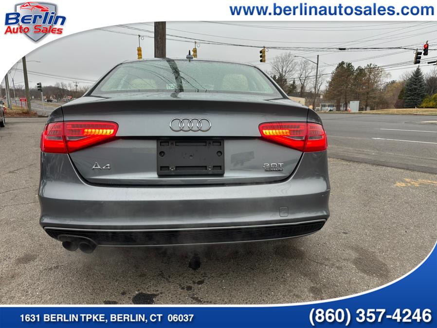 2015 Audi A4 4dr Sdn Auto quattro 2.0T Premium, available for sale in Berlin, Connecticut | Berlin Auto Sales LLC. Berlin, Connecticut 2015 Audi A4 4dr Sdn Auto quattro 2.0T Premium, available for sale in Berlin, Connecticut | Berlin Auto Sales LLC. Berlin, Connecticut
