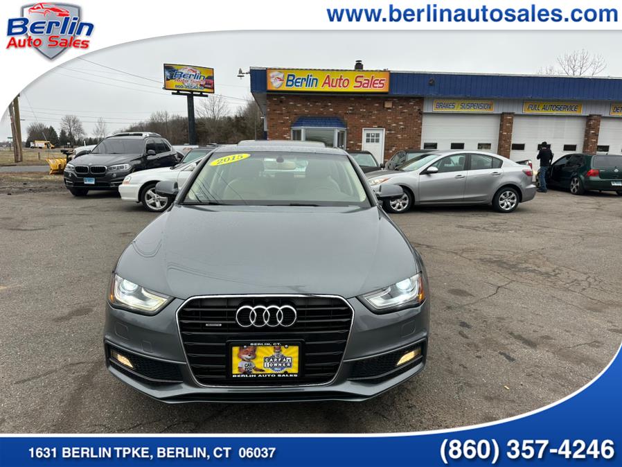 2015 Audi A4 4dr Sdn Auto quattro 2.0T Premium, available for sale in Berlin, Connecticut | Berlin Auto Sales LLC. Berlin, Connecticut 2015 Audi A4 4dr Sdn Auto quattro 2.0T Premium, available for sale in Berlin, Connecticut | Berlin Auto Sales LLC. Berlin, Connecticut
