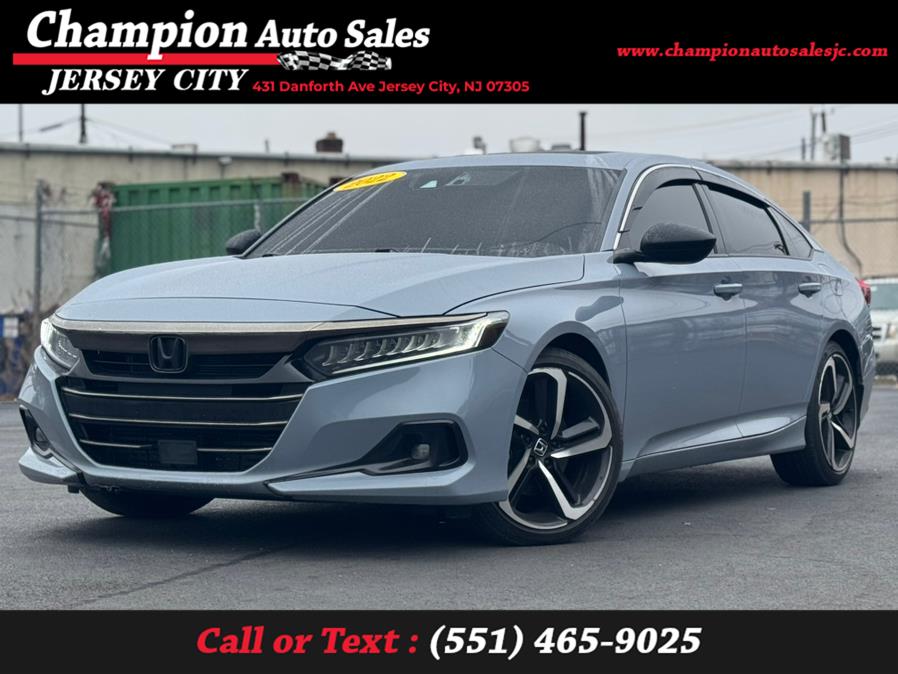 2022 Honda Accord Sedan Sport 2.0T Auto, available for sale in Jersey City, New Jersey | Champion Auto Sales. Jersey City, New Jersey