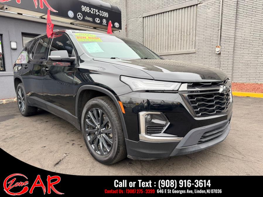 2022 Chevrolet Traverse AWD 4dr RS, available for sale in Linden, New Jersey | Car Zone. Linden, New Jersey 2022 Chevrolet Traverse AWD 4dr RS, available for sale in Linden, New Jersey | Car Zone. Linden, New Jersey