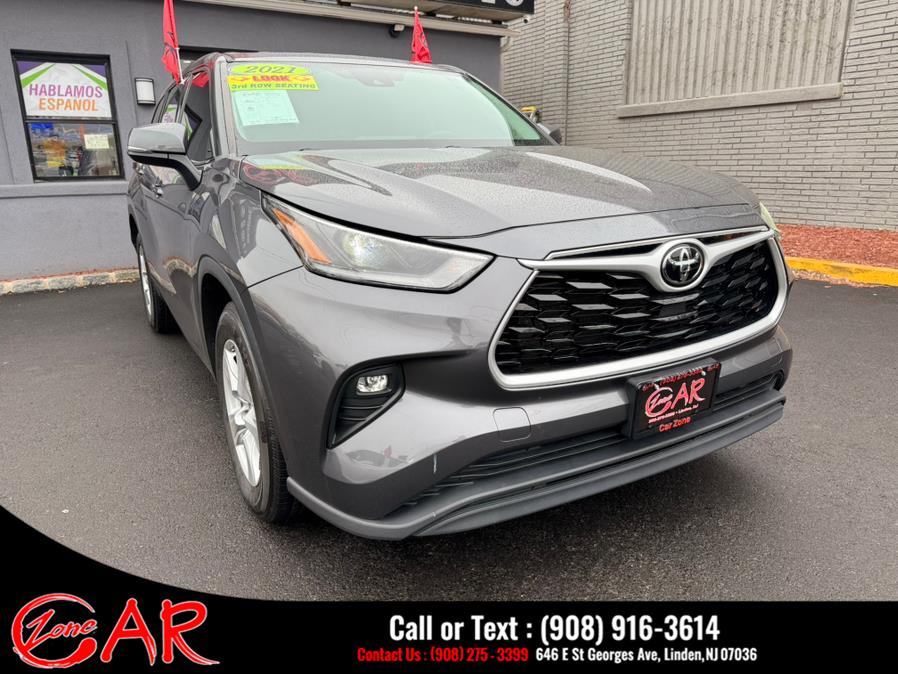 2021 Toyota Highlander LE FWD (Natl), available for sale in Linden, New Jersey | Car Zone. Linden, New Jersey 2021 Toyota Highlander LE FWD (Natl), available for sale in Linden, New Jersey | Car Zone. Linden, New Jersey