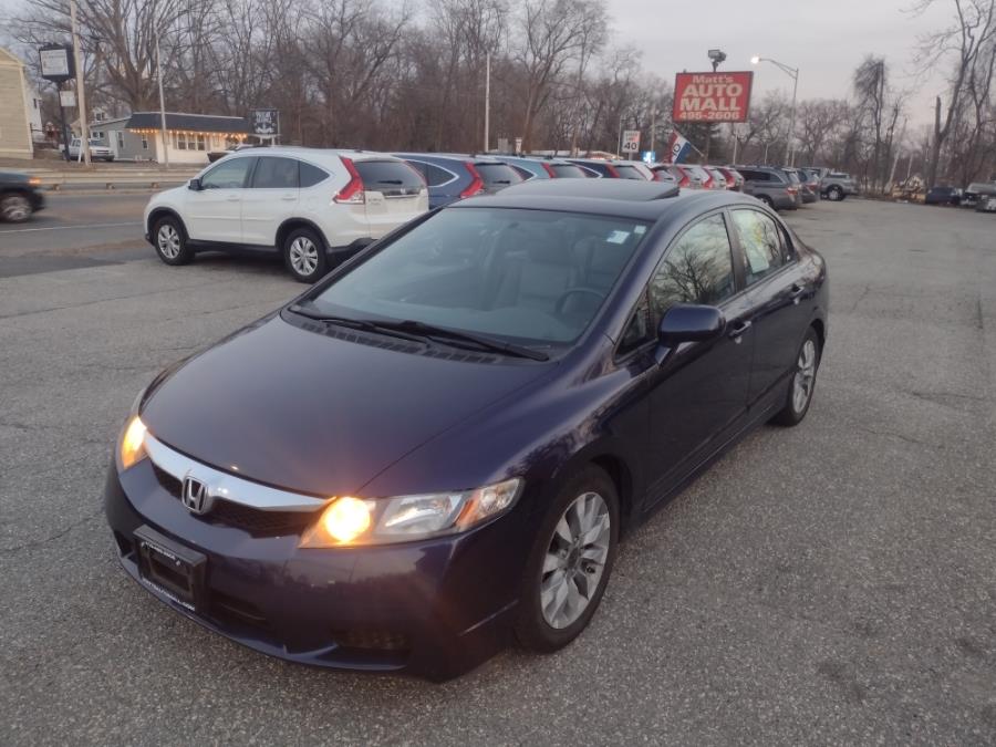 Used Honda Civic Sdn 4dr Auto EX-L 2011 | Matts Auto Mall LLC. Chicopee, Massachusetts