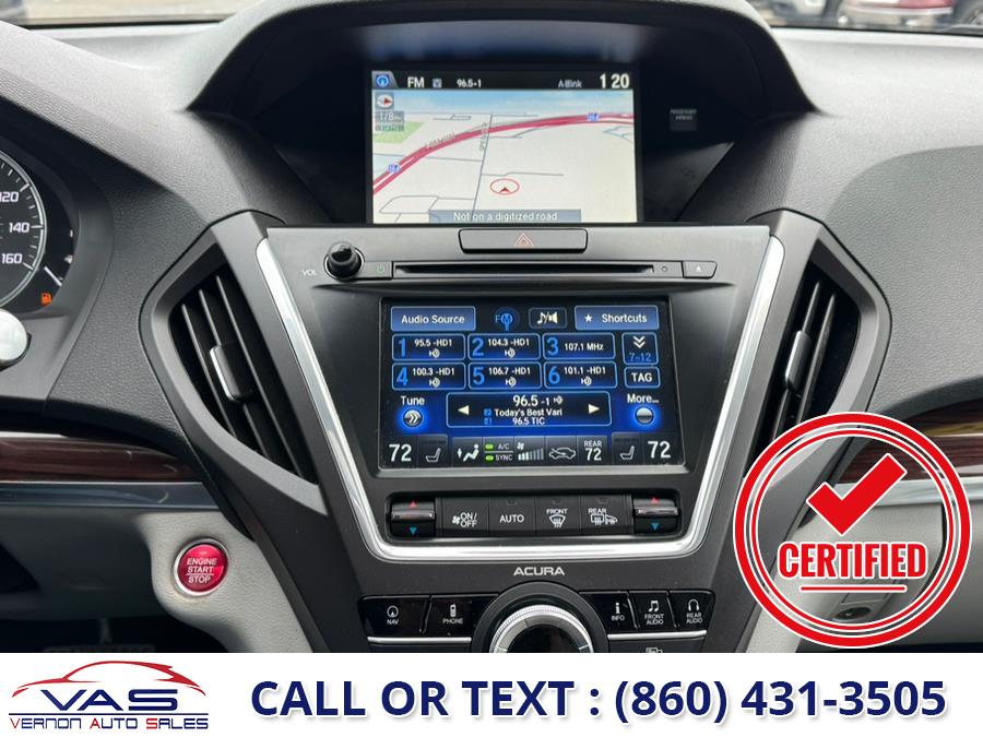 2016 Acura MDX SH-AWD 4dr w/Tech/Entertainment/AcuraWatch Plus, available for sale in Manchester, Connecticut | Vernon Auto Sale & Service. Manchester, Connecticut 2016 Acura MDX SH-AWD 4dr w/Tech/Entertainment/AcuraWatch Plus, available for sale in Manchester, Connecticut | Vernon Auto Sale & Service. Manchester, Connecticut
