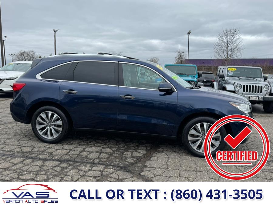 2016 Acura MDX SH-AWD 4dr w/Tech/Entertainment/AcuraWatch Plus, available for sale in Manchester, Connecticut | Vernon Auto Sale & Service. Manchester, Connecticut 2016 Acura MDX SH-AWD 4dr w/Tech/Entertainment/AcuraWatch Plus, available for sale in Manchester, Connecticut | Vernon Auto Sale & Service. Manchester, Connecticut