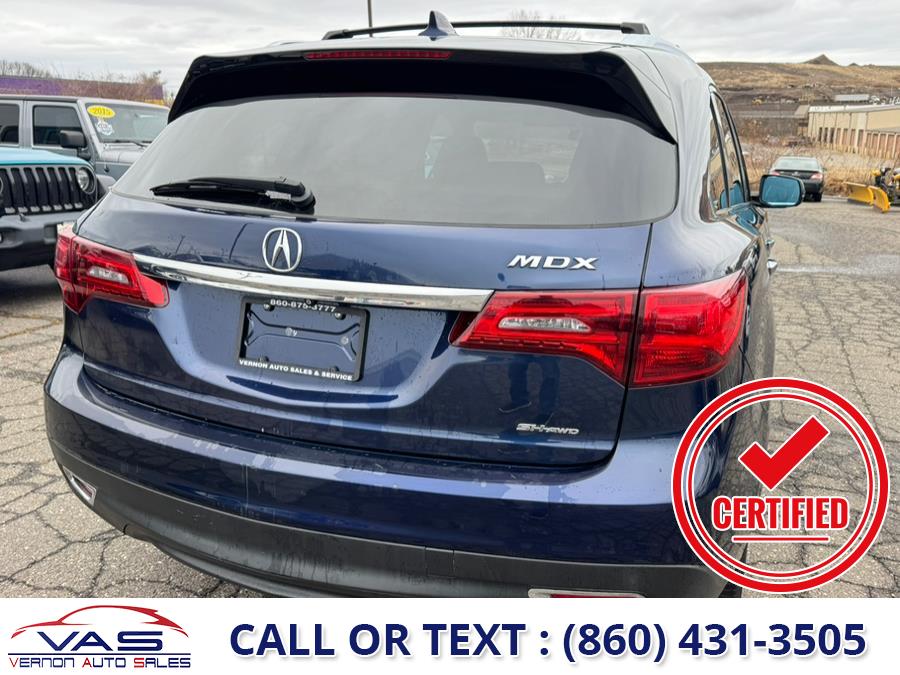 2016 Acura MDX SH-AWD 4dr w/Tech/Entertainment/AcuraWatch Plus, available for sale in Manchester, Connecticut | Vernon Auto Sale & Service. Manchester, Connecticut 2016 Acura MDX SH-AWD 4dr w/Tech/Entertainment/AcuraWatch Plus, available for sale in Manchester, Connecticut | Vernon Auto Sale & Service. Manchester, Connecticut