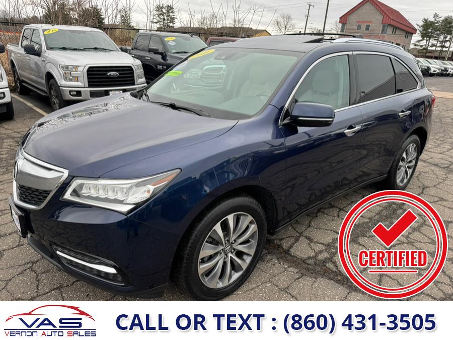2016 Acura MDX SH-AWD 4dr w/Tech/Entertainment/AcuraWatch Plus, available for sale in Manchester, Connecticut | Vernon Auto Sale & Service. Manchester, Connecticut 2016 Acura MDX SH-AWD 4dr w/Tech/Entertainment/AcuraWatch Plus, available for sale in Manchester, Connecticut | Vernon Auto Sale & Service. Manchester, Connecticut