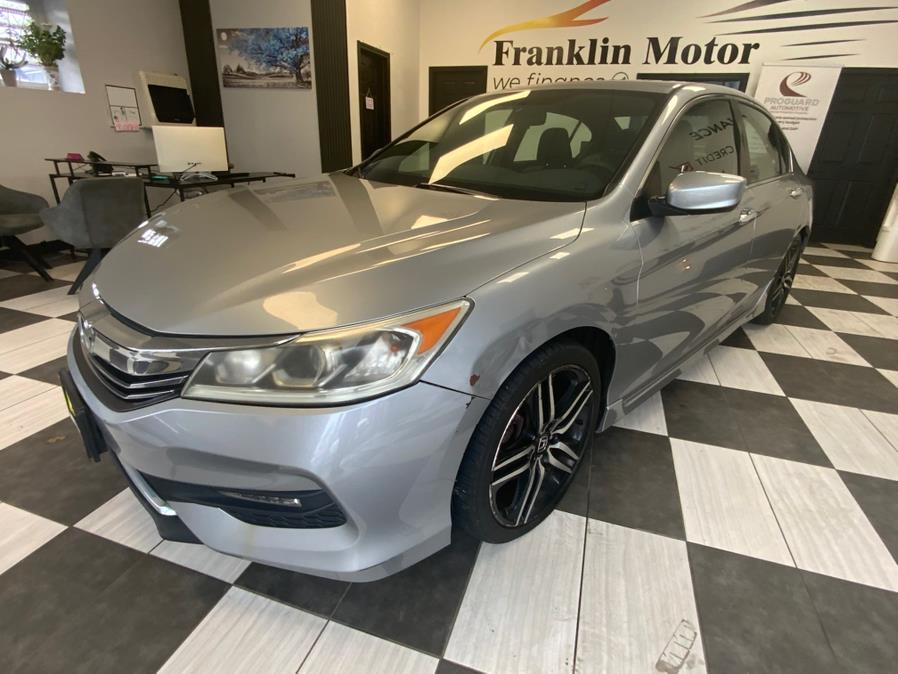 2017 Honda Accord Sedan Sport SE CVT, available for sale in Hartford, Connecticut | Franklin Motors Auto Sales LLC. Hartford, Connecticut 2017 Honda Accord Sedan Sport SE CVT, available for sale in Hartford, Connecticut | Franklin Motors Auto Sales LLC. Hartford, Connecticut