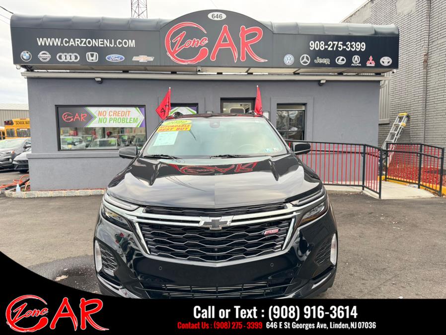 2022 Chevrolet Equinox FWD 4dr RS, available for sale in Linden, New Jersey | Car Zone. Linden, New Jersey 2022 Chevrolet Equinox FWD 4dr RS, available for sale in Linden, New Jersey | Car Zone. Linden, New Jersey